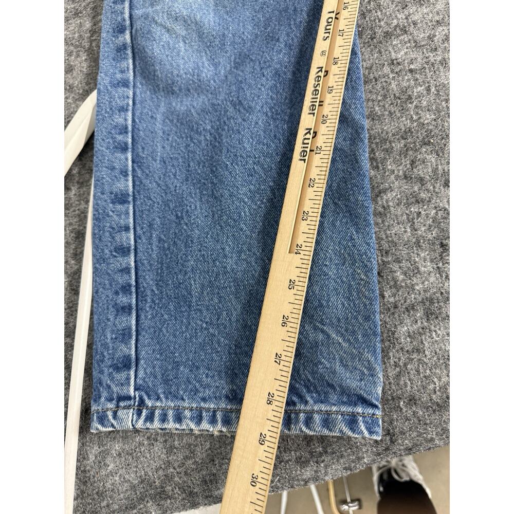 Carhartt Jeans Mens 40x30 Slim Fit Pants Denim Workwear Blue N267 - Picture 7 of 7